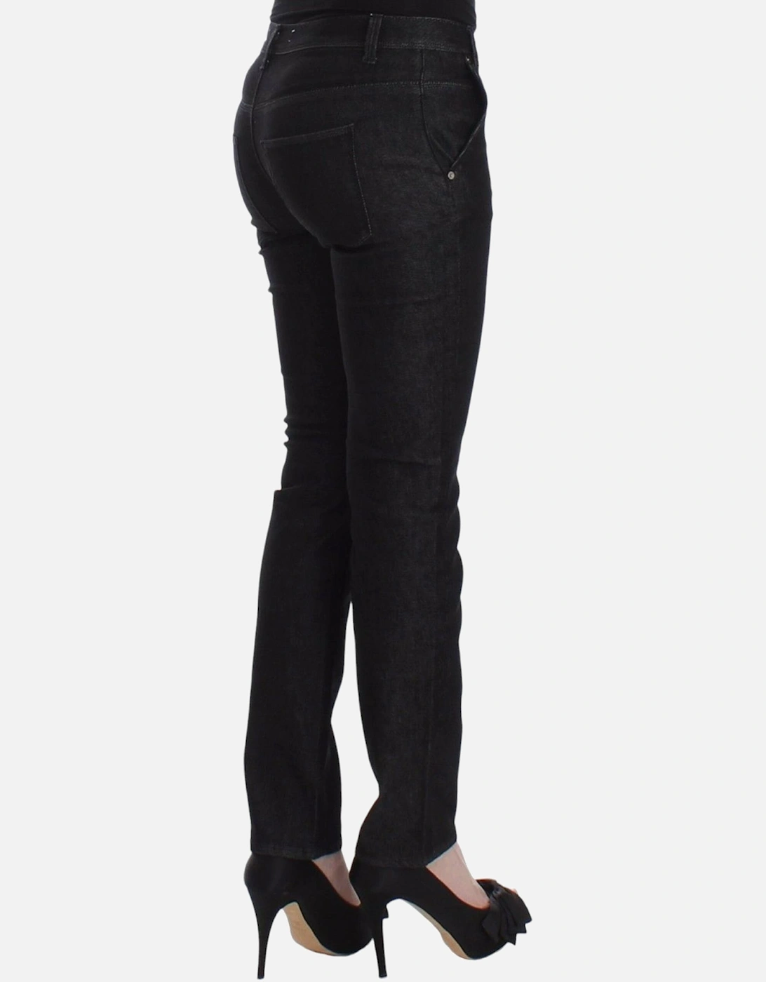 Straight Leg Jeans Women - Black Jeans