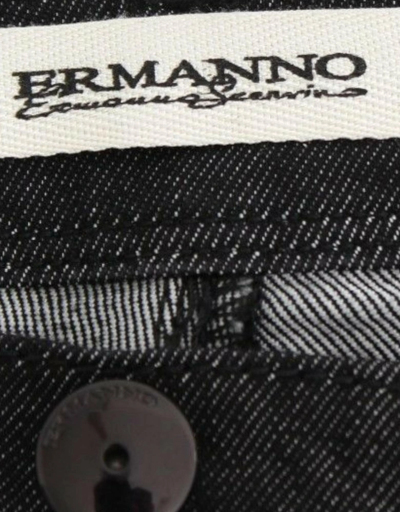 Straight Leg Jeans Women - Black Jeans