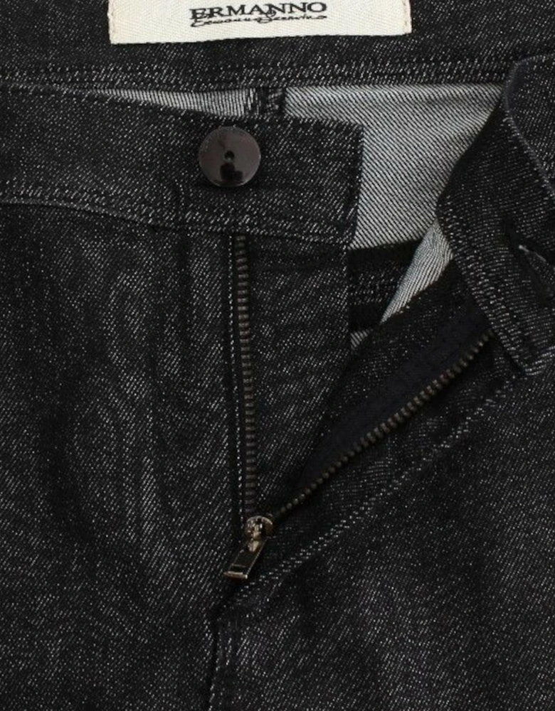 Straight Leg Jeans Women - Black Jeans