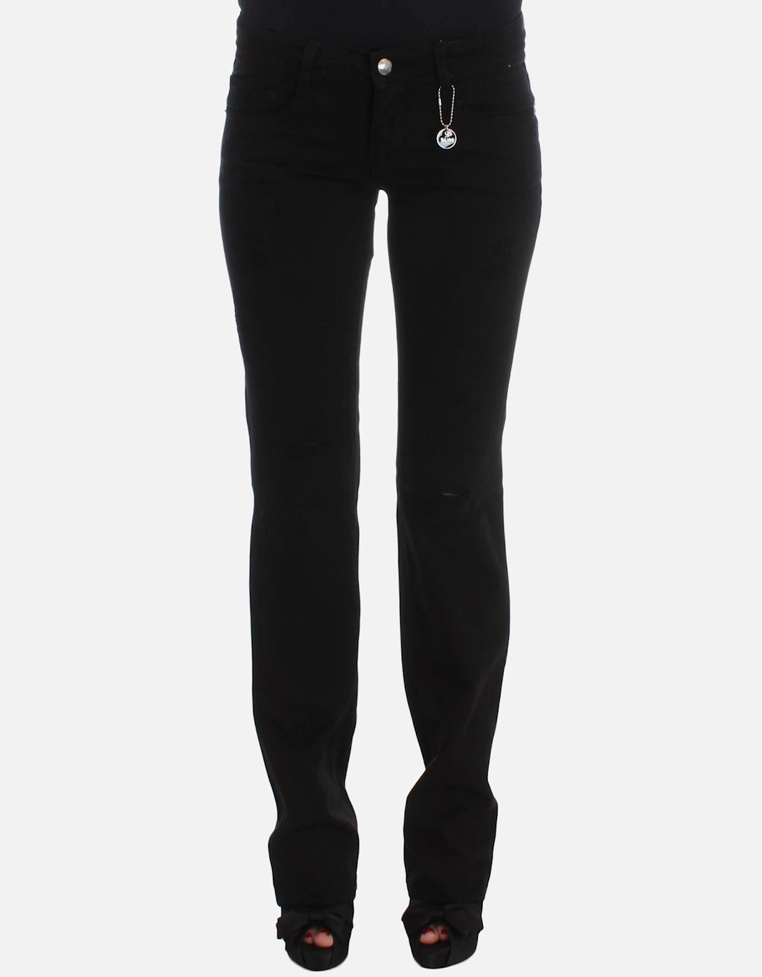 Distressed Jeans Women - Black Jeans, 7 of 6