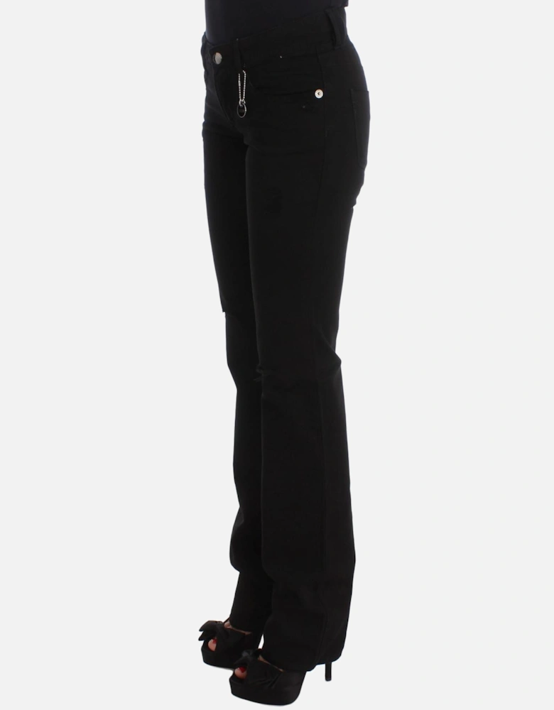 Distressed Jeans Women - Black Jeans
