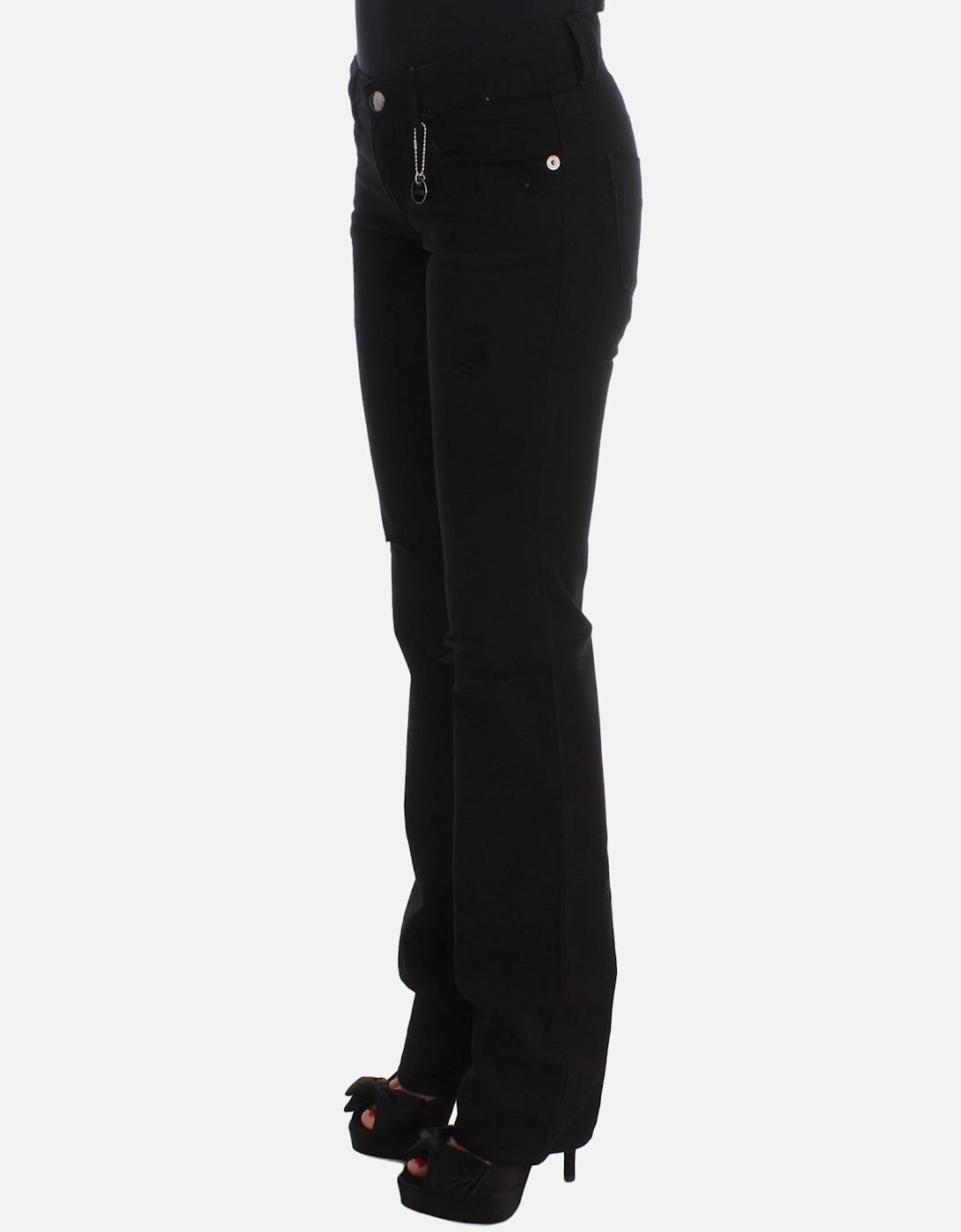 Distressed Jeans Women - Black Jeans