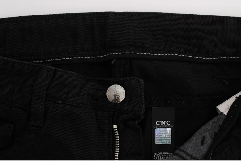 Distressed Jeans Women - Black Jeans