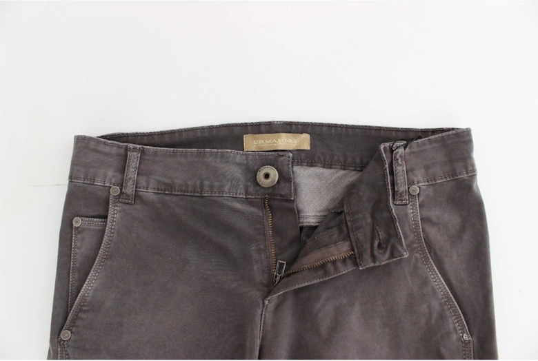 Slim Leg Gray Skinny Jeans Women Jeans