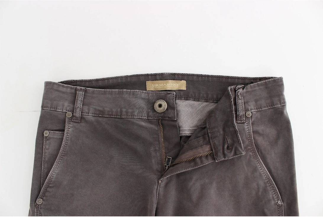 Slim Leg Gray Skinny Jeans Women Jeans