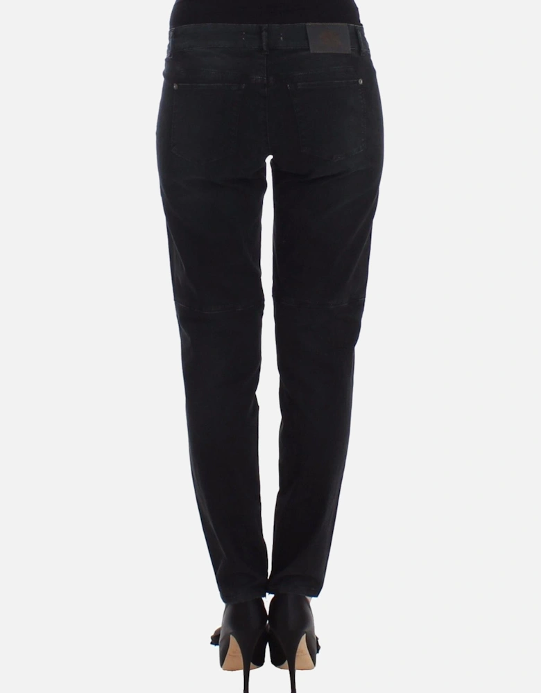 Straight Leg Jeans Women - Black Jeans