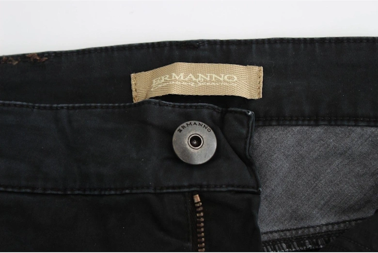Straight Leg Jeans Women - Black Jeans