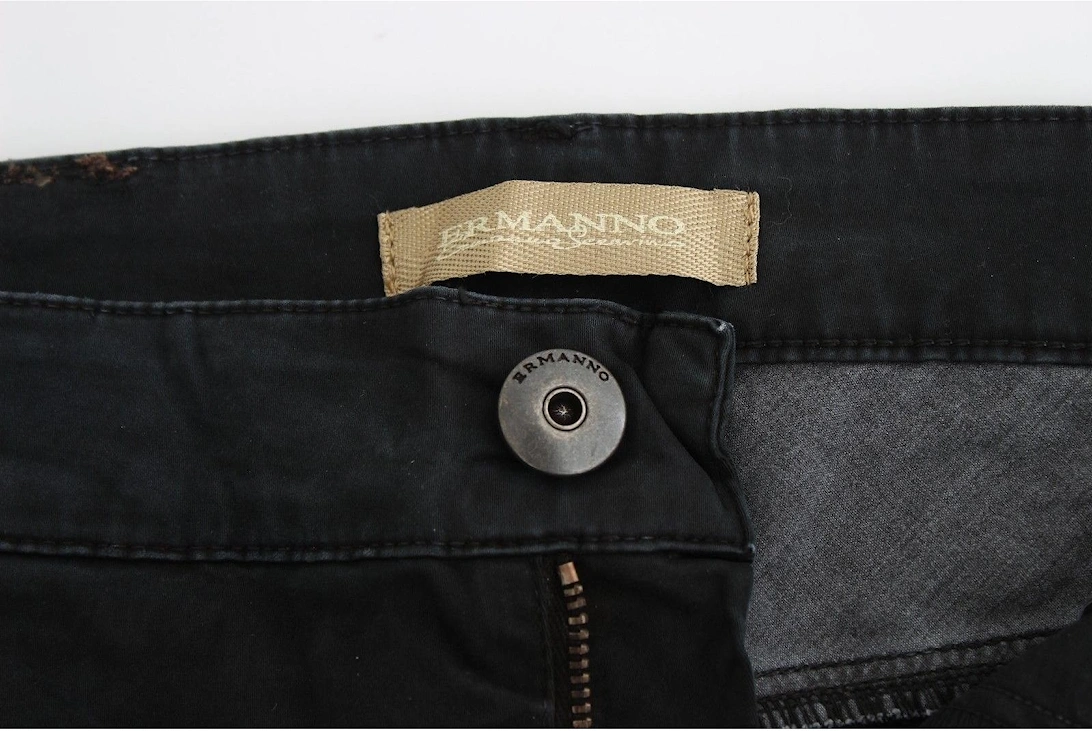 Straight Leg Jeans Women - Black Jeans