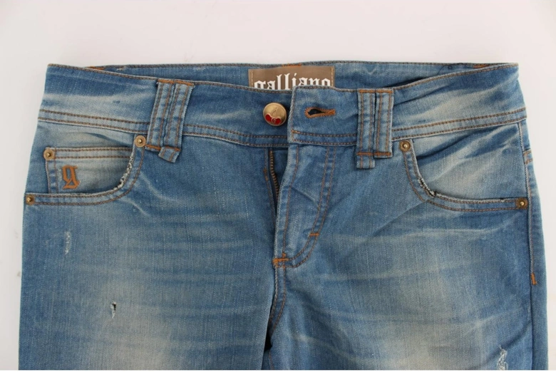 Slim Fit Blue Wash Jeans Women Jeans