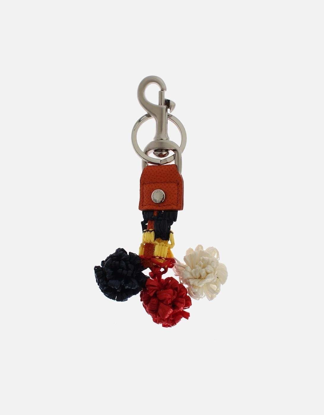 Dolce Gabbana Keychain Multicolor Raffia Pompoms Women, 4 of 3