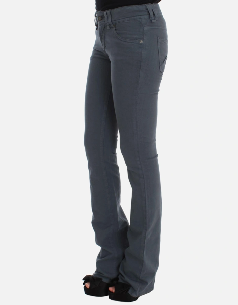 Slim Fit Bootcut Jeans Women - Blue Jeans