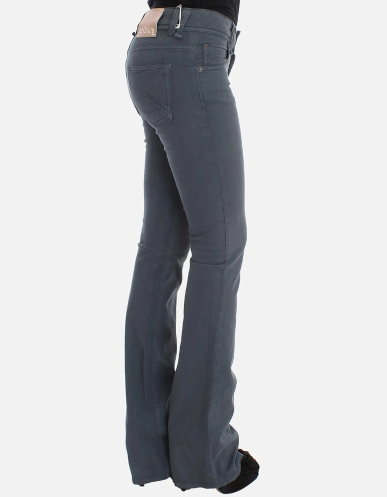 Slim Fit Bootcut Jeans Women - Blue Jeans