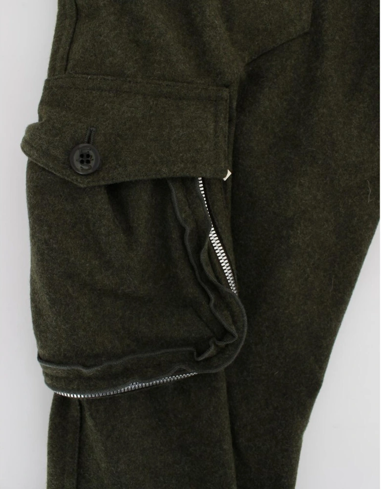Cargo Pants Model Women - Green Jeans