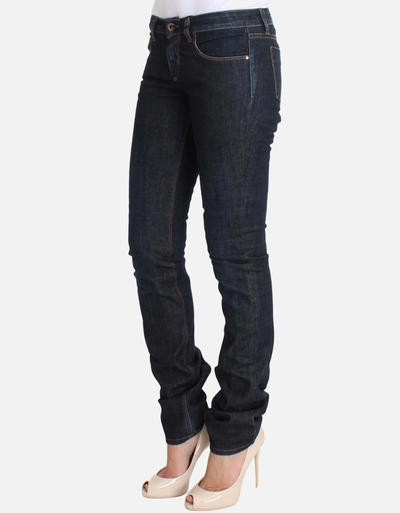 Straight Leg Jeans Women - Blue Jeans
