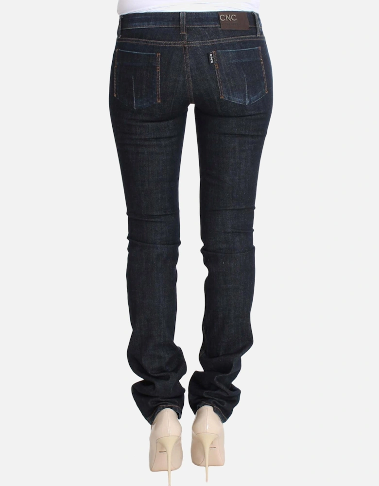 Straight Leg Jeans Women - Blue Jeans