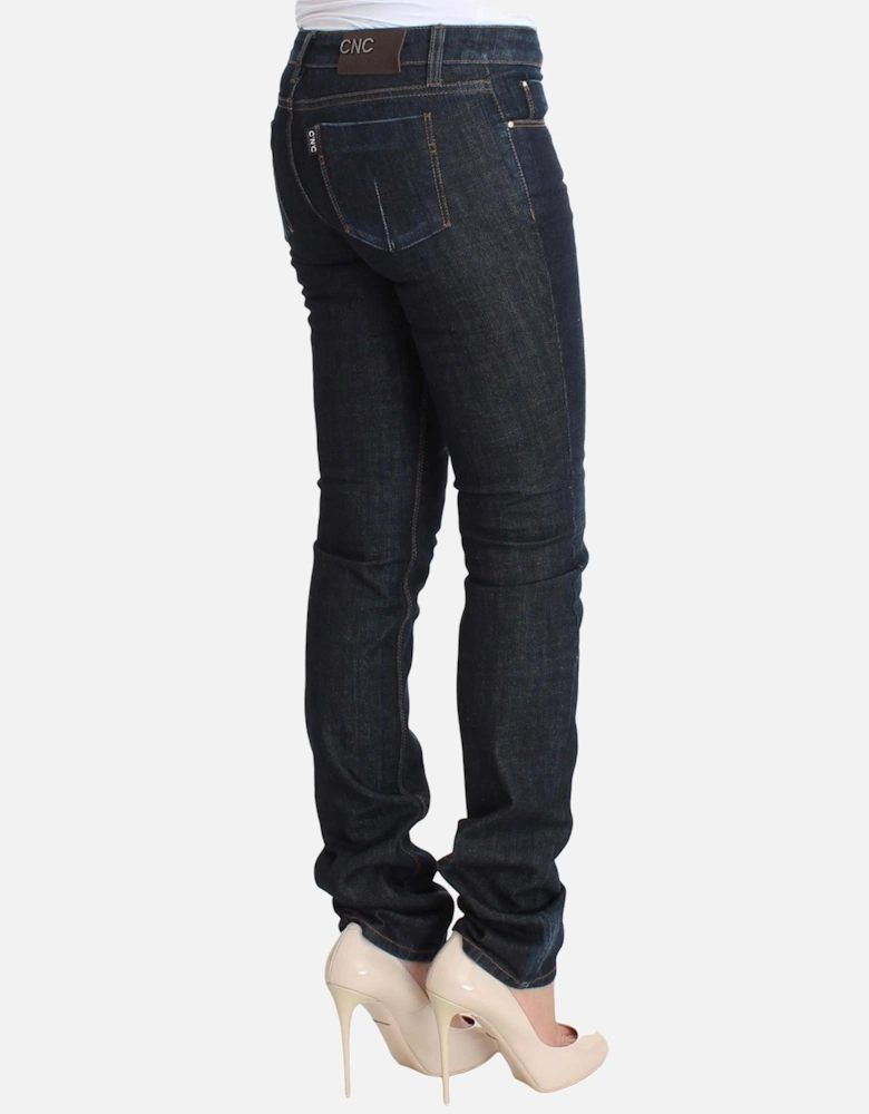 Straight Leg Jeans Women - Blue Jeans