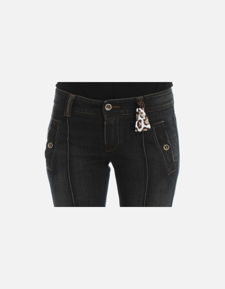 Slim Fit 100% Cotton Jeans Women - Blue Jeans