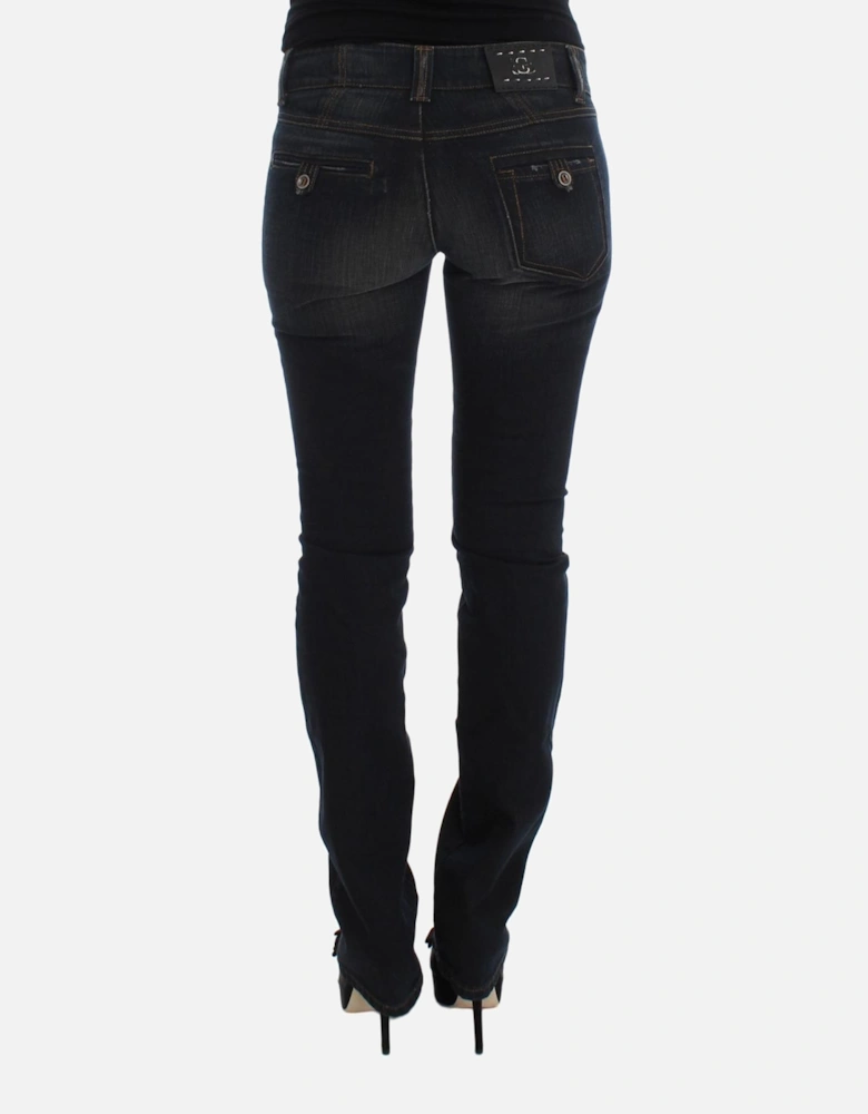 Slim Fit 100% Cotton Jeans Women - Blue Jeans