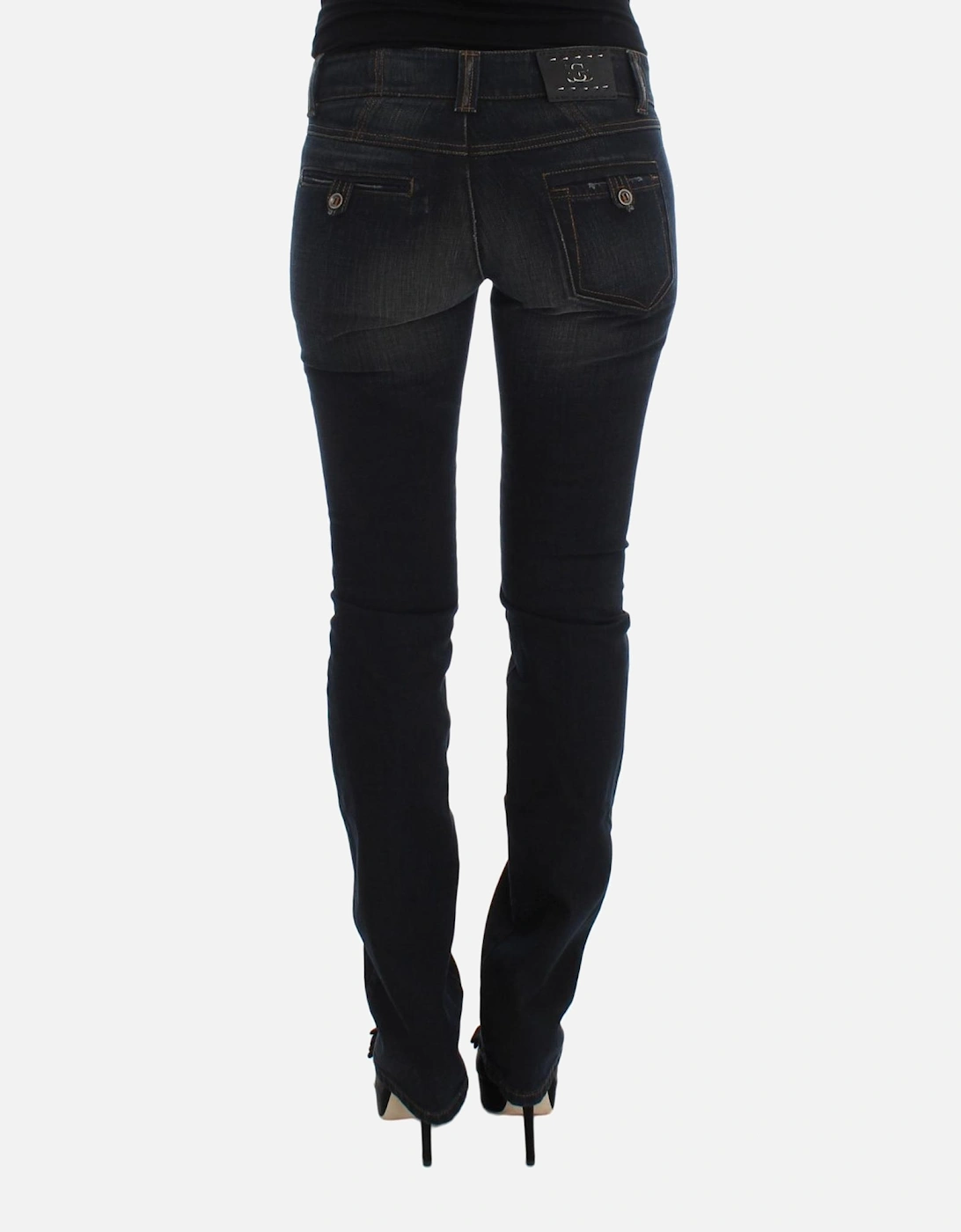 Slim Fit 100% Cotton Jeans Women - Blue Jeans
