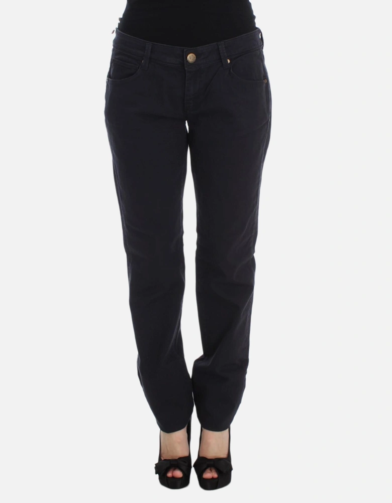 Casual Fit Stretch Denim Jeans Women - Blue Jeans