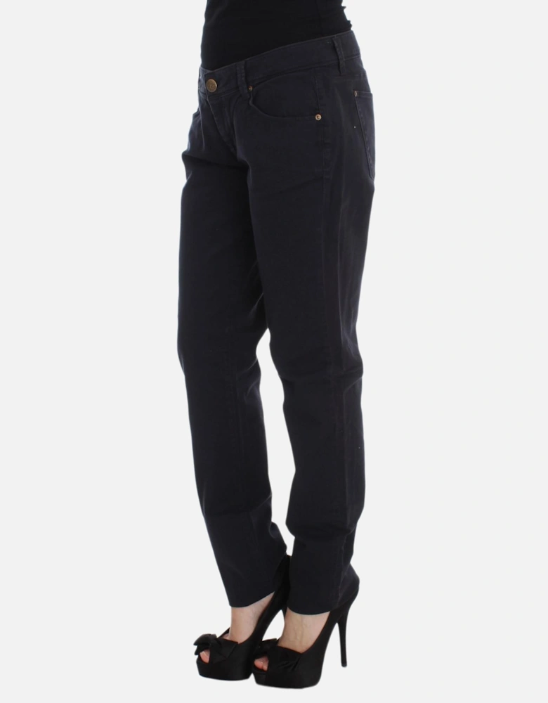 Casual Fit Stretch Denim Jeans Women - Blue Jeans