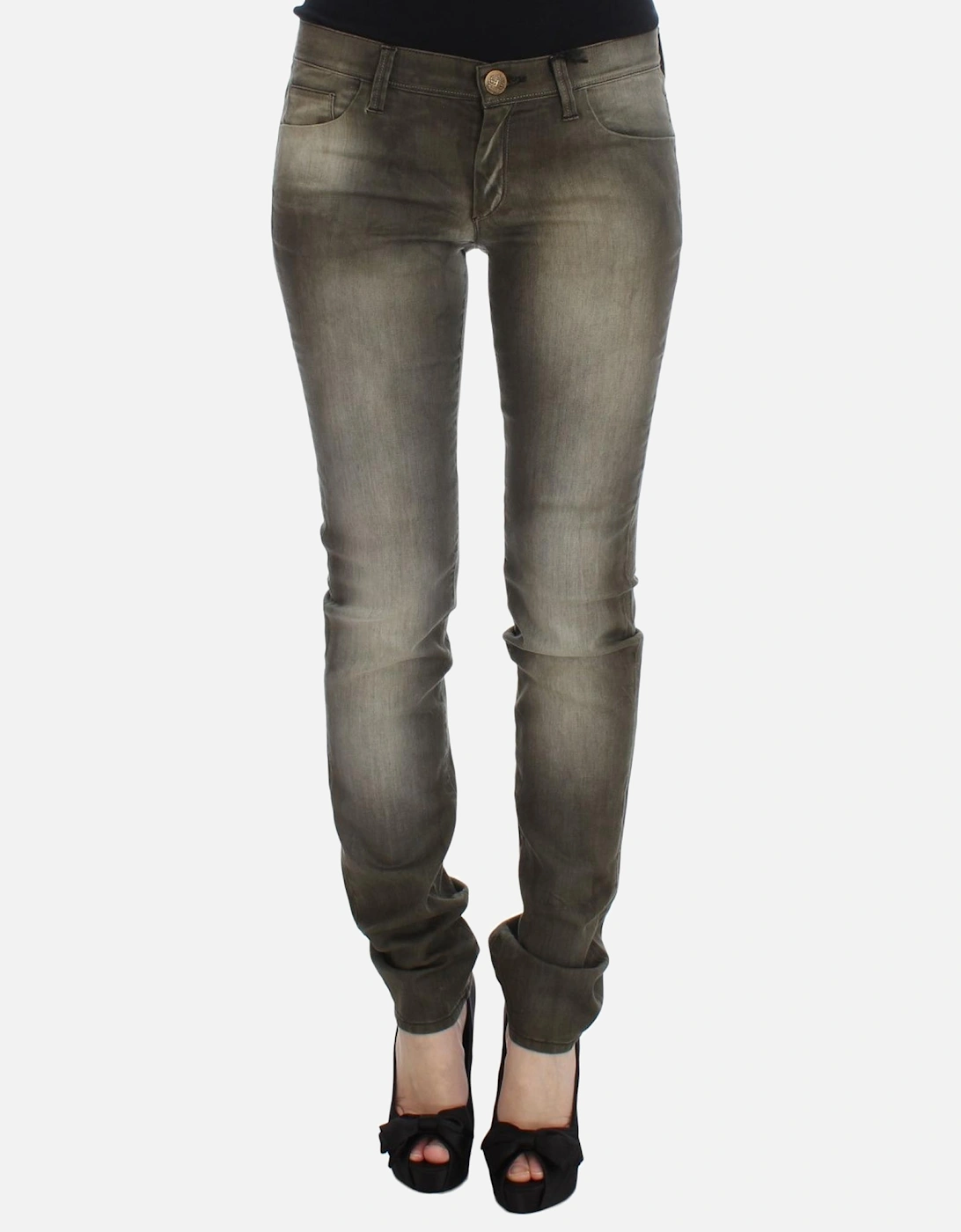 SIG30294 Slimfit Jeans Women - Gray Jeans, 7 of 6