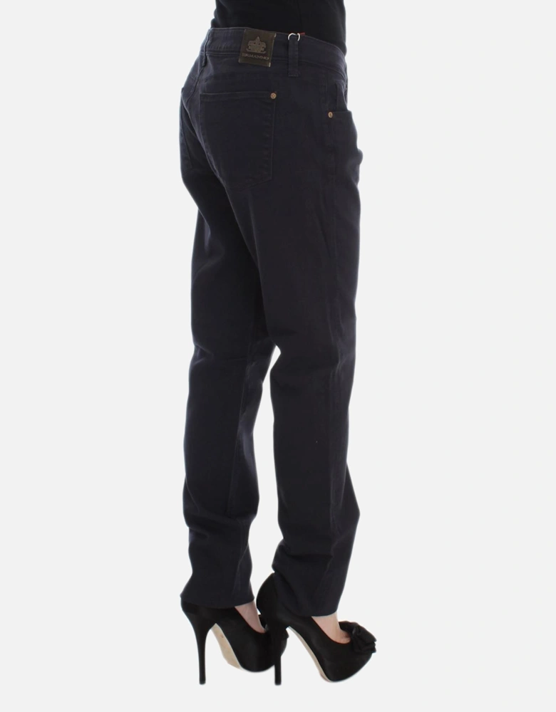 Casual Fit Stretch Denim Jeans Women - Blue Jeans