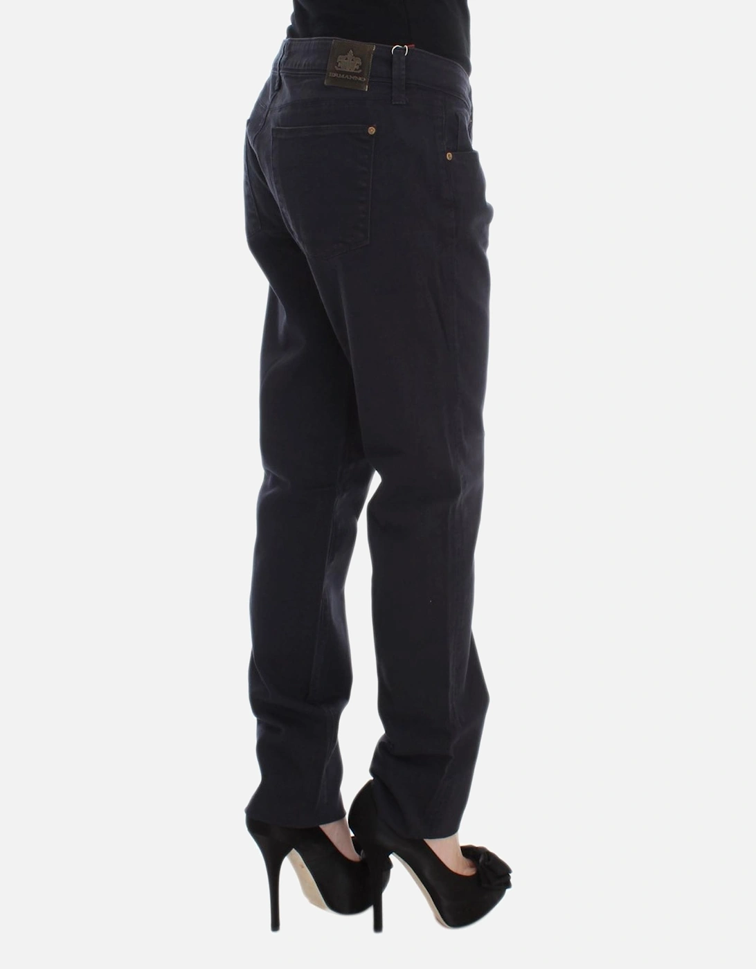 Casual Fit Stretch Denim Jeans Women - Blue Jeans
