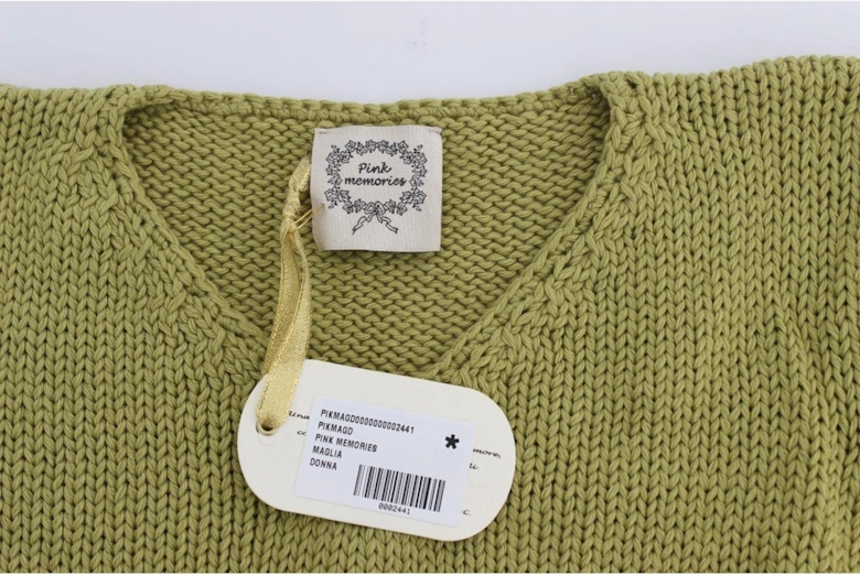 Knit Sleeveless Vest Casual VNeck Women - Green Sweaters