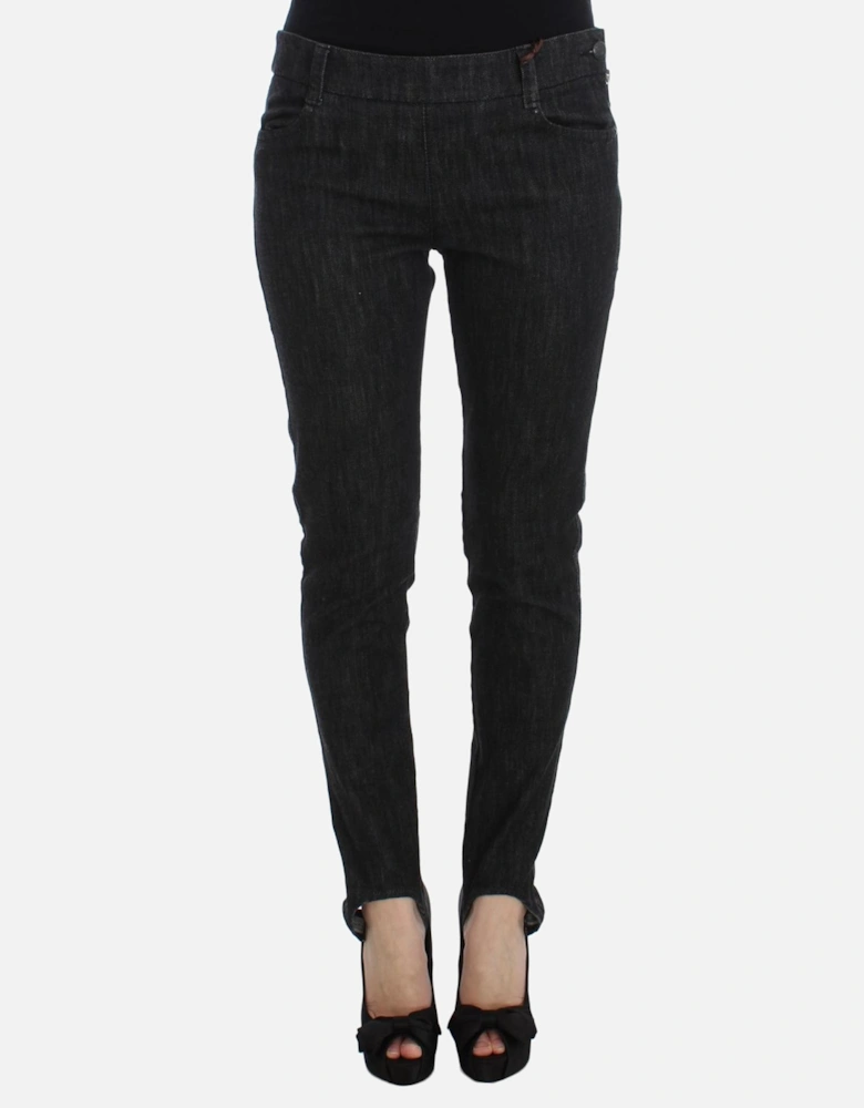 Slim Fit Cotton-Polymer Jeans Women - Blue Jeans