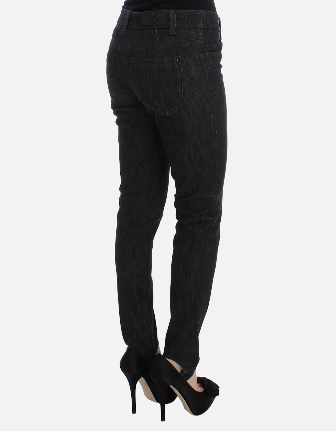 Slim Fit Cotton-Polymer Jeans Women - Blue Jeans
