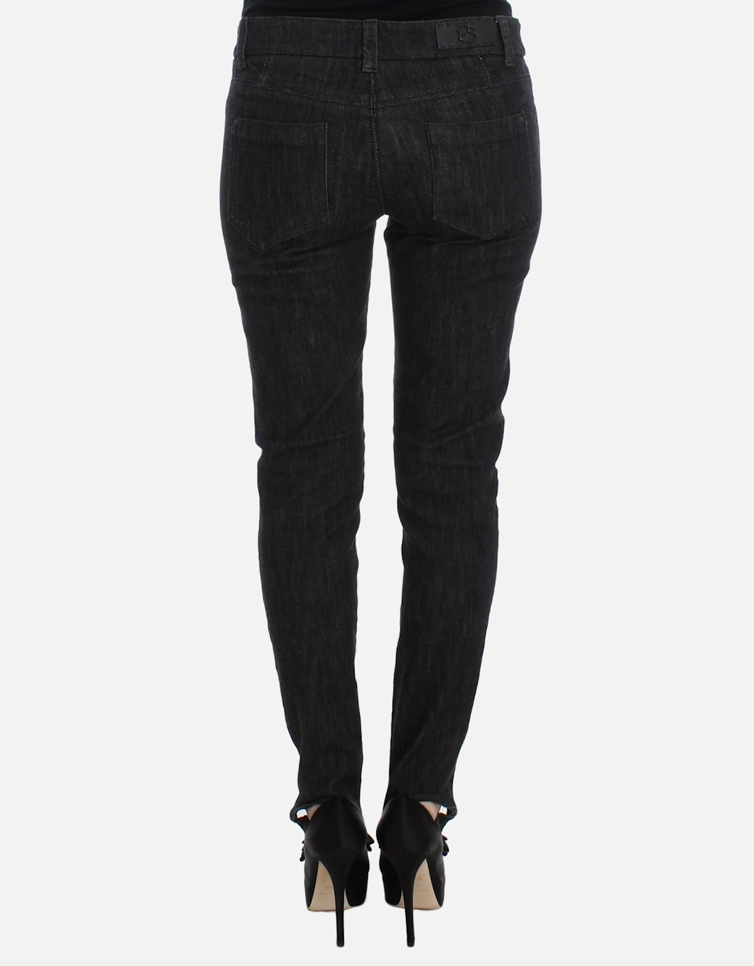 Slim Fit Cotton-Polymer Jeans Women - Blue Jeans