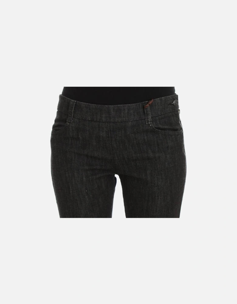 Slim Fit Cotton-Polymer Jeans Women - Blue Jeans