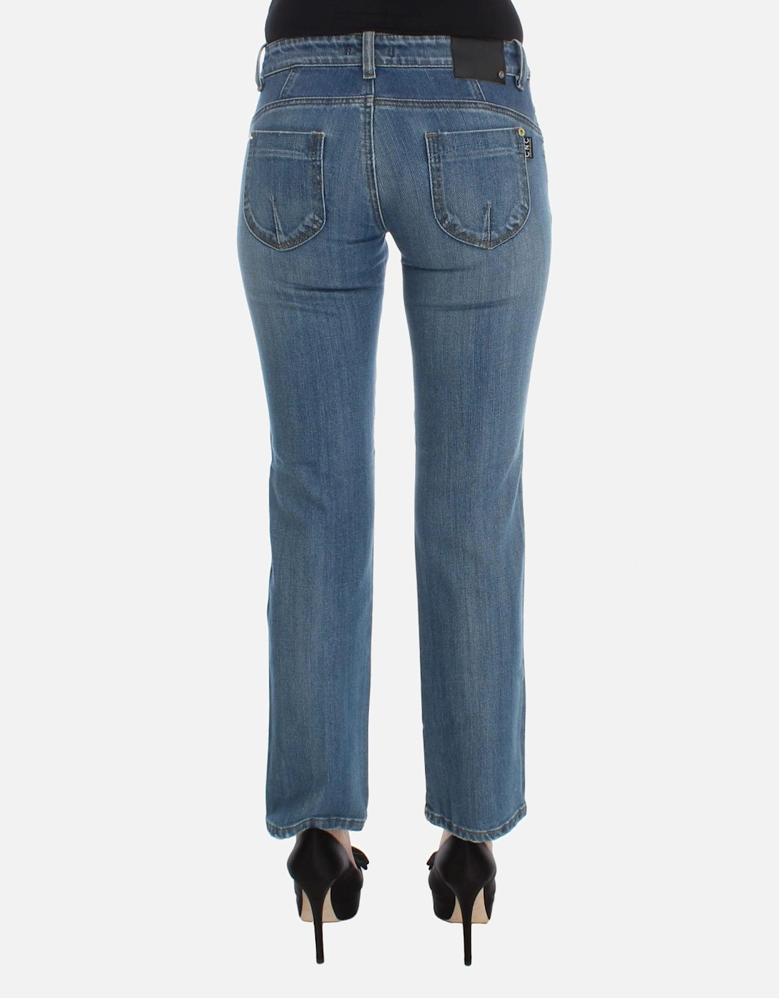 Jeans Straight Leg Women - Blue Jeans