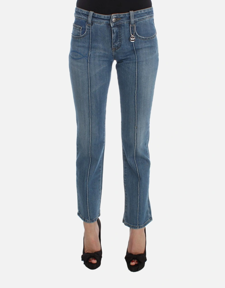 Jeans Straight Leg Women - Blue Jeans