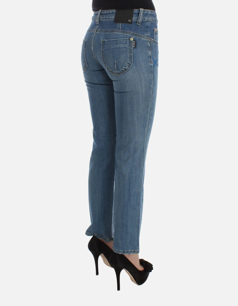 Jeans Straight Leg Women - Blue Jeans