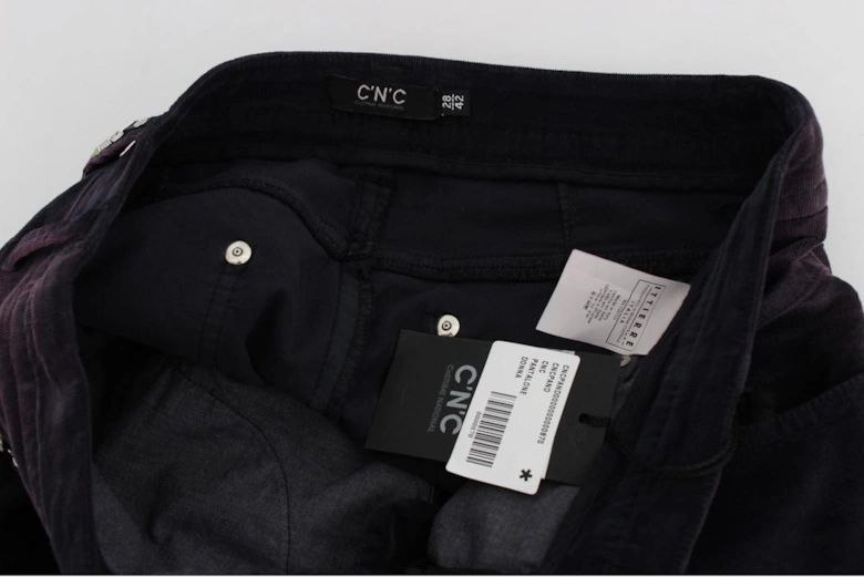 Velvet Skinny Jeans Women - Purple Jeans