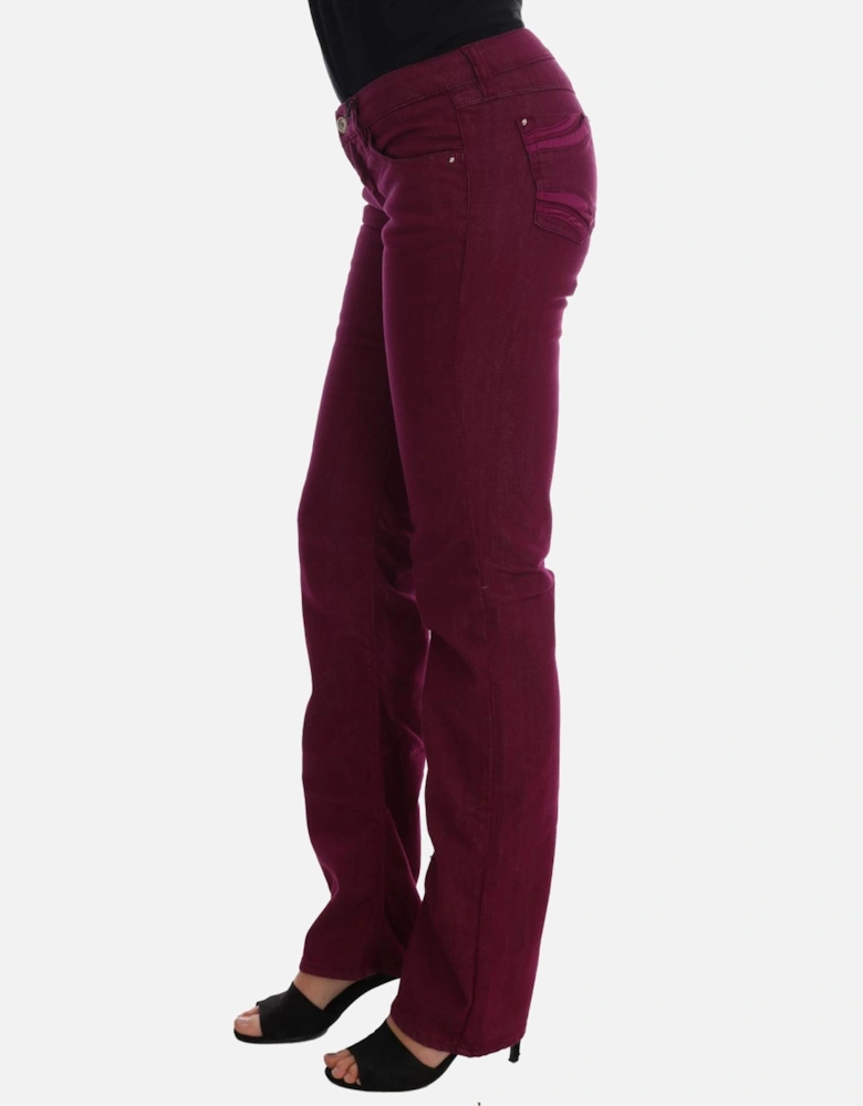 Slim Fit Jeans Women - Red Jeans