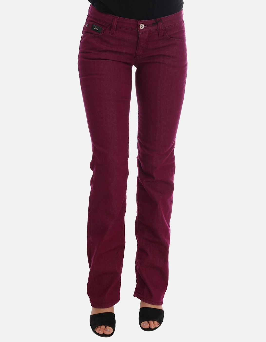 Slim Fit Jeans Women - Red Jeans, 7 of 6