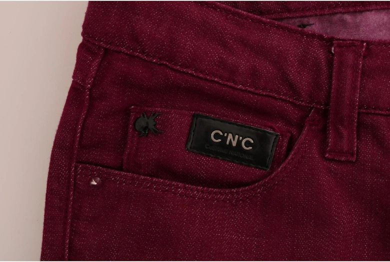 Slim Fit Jeans Women - Red Jeans