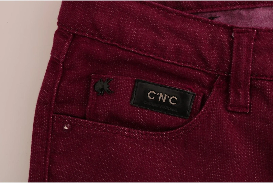 Slim Fit Jeans Women - Red Jeans