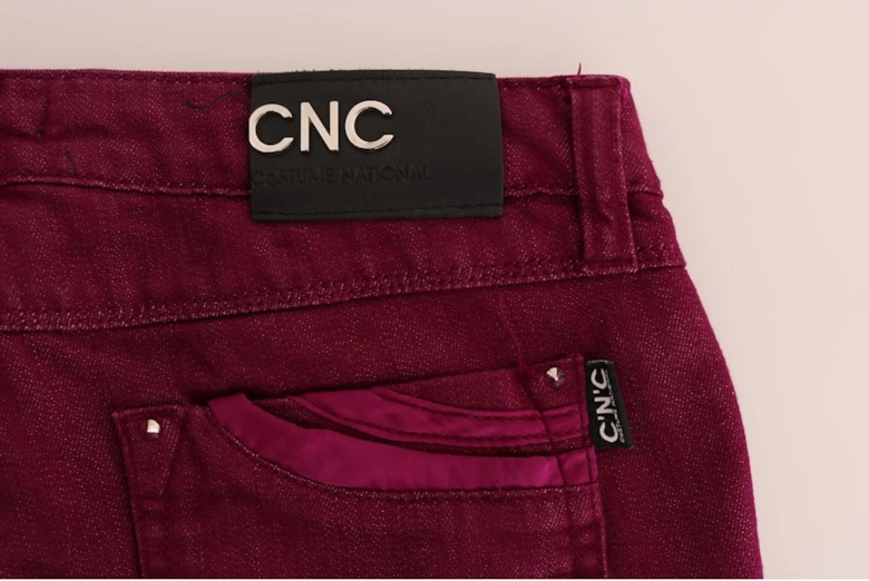 Slim Fit Jeans Women - Red Jeans