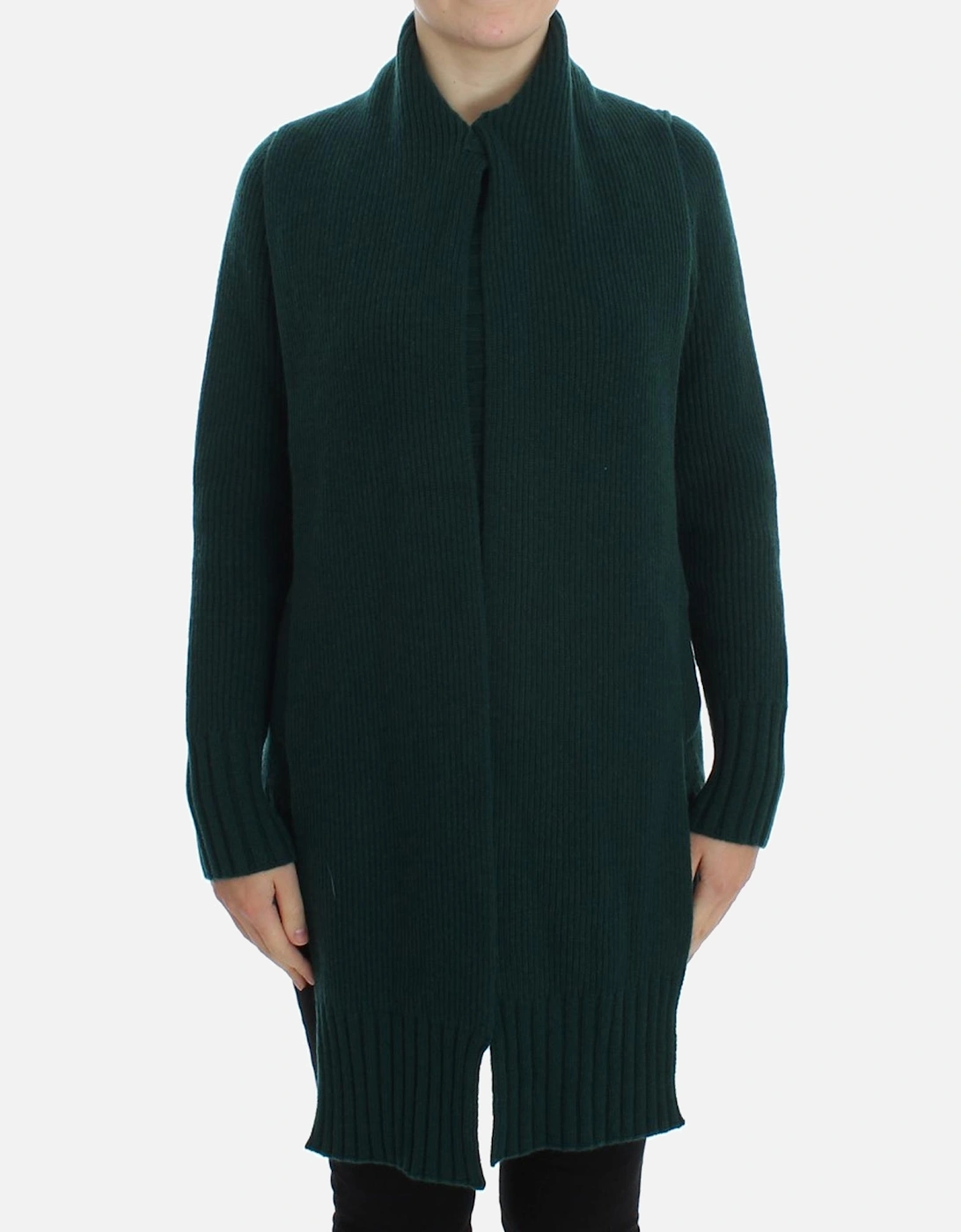 Dolce Gabbana Cardigan Long Sleeves High Neck Women - Green Sweaters, 7 of 6