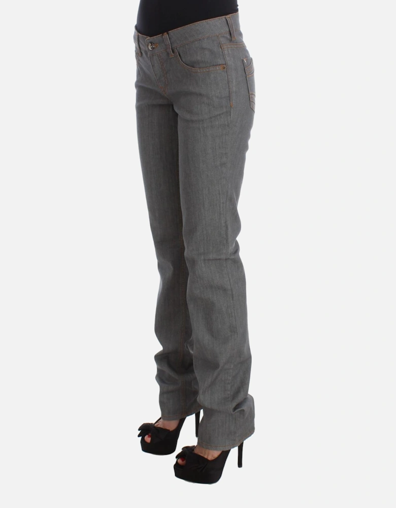 Grey Straight Jeans Women - Gray Jeans