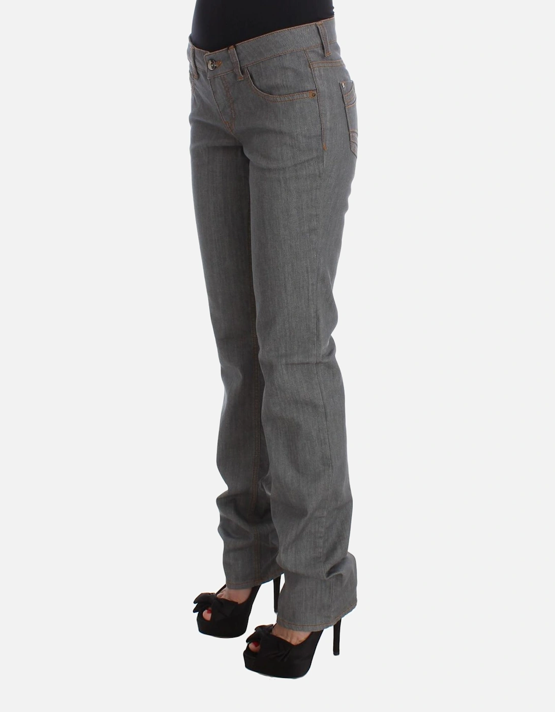 Grey Straight Jeans Women - Gray Jeans