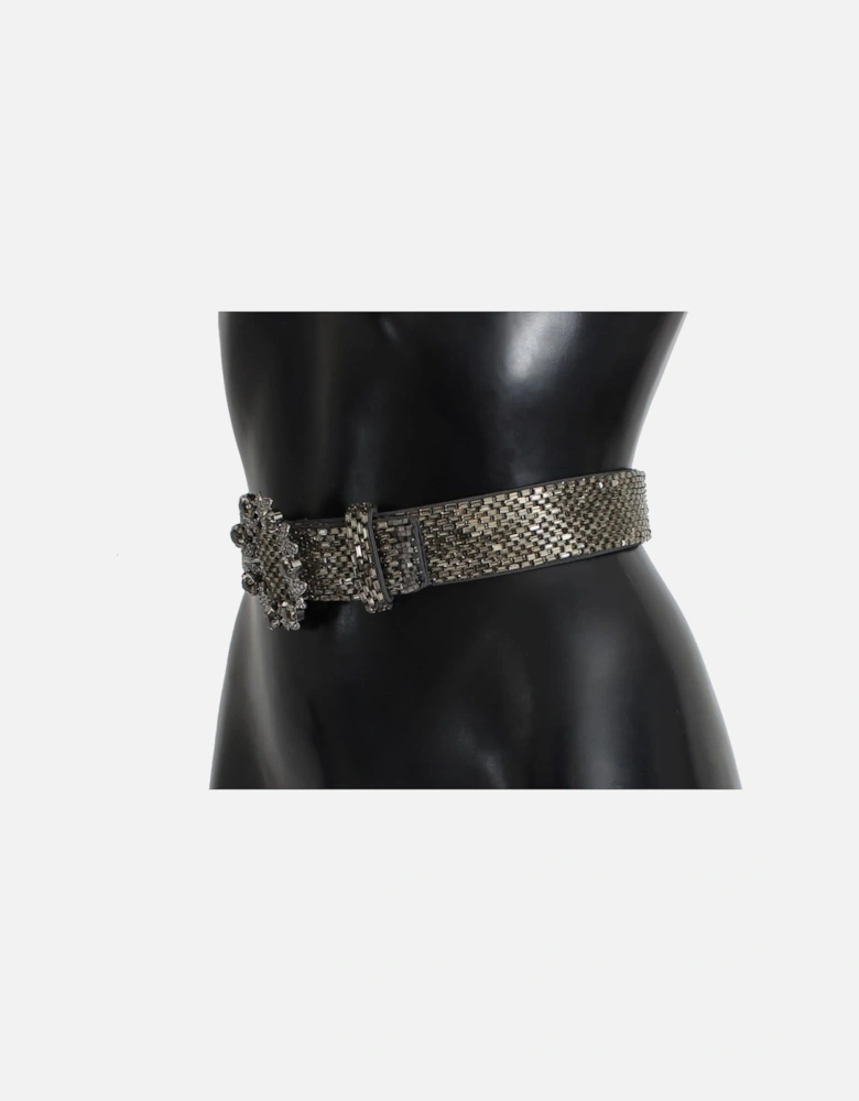 Dolce Gabbana Embellished Belt Women - Gray