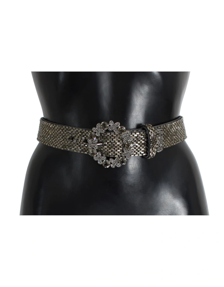 Dolce Gabbana Embellished Belt Women - Gray