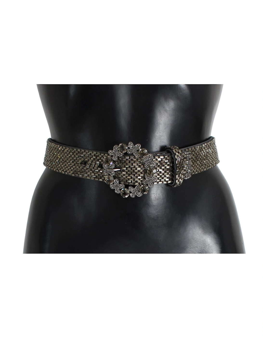 Dolce Gabbana Embellished Belt Women - Gray, 7 of 6