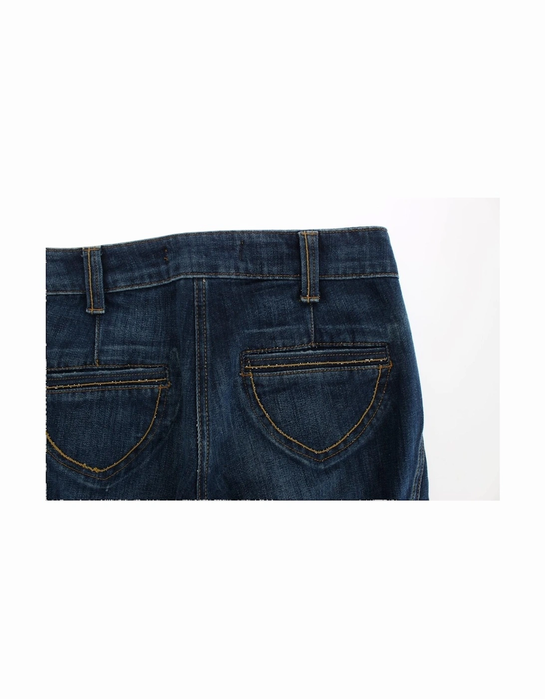 Jeans Flare Leg Relaxed Fit Women - Blue Jeans