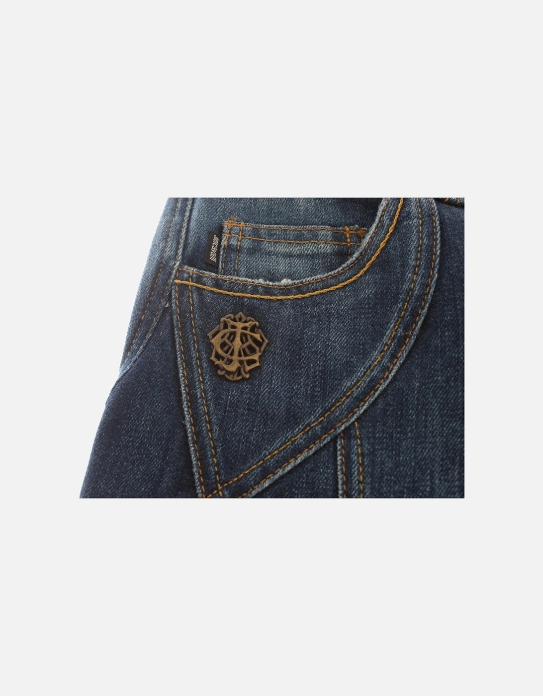 Jeans Flare Leg Relaxed Fit Women - Blue Jeans